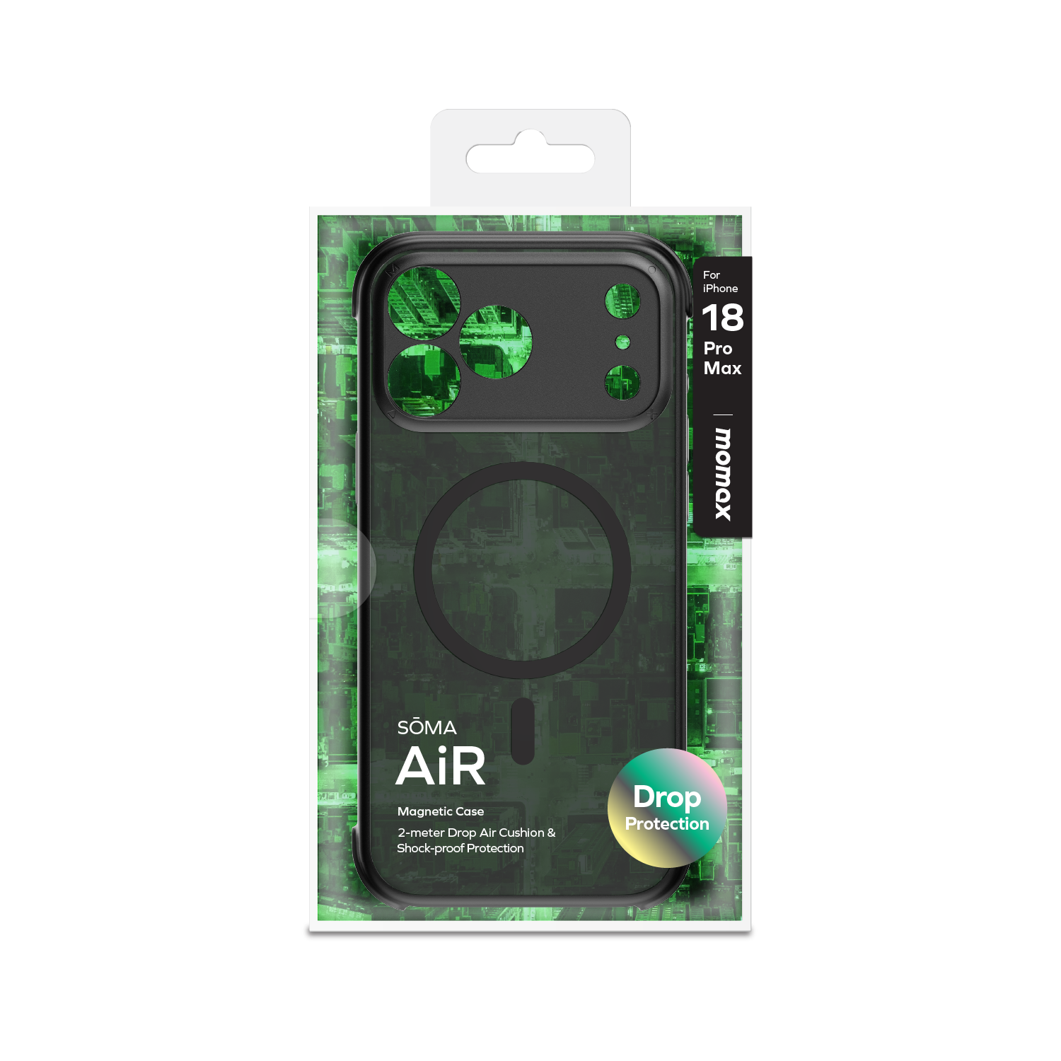 IPHONE 18 PRO MAG SAFE AIR KILIF MAVİ