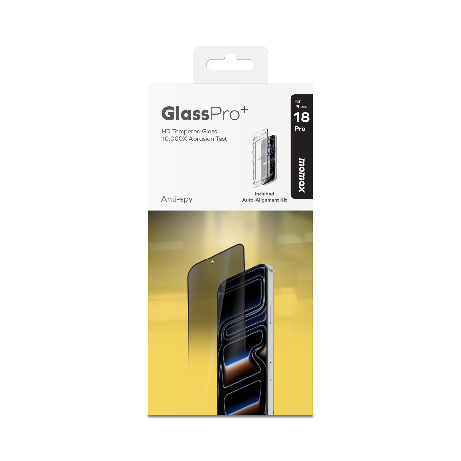 IPHONE 18 PRO HAYALET TEMPERLİ CAM EKRAN KORUYUCU