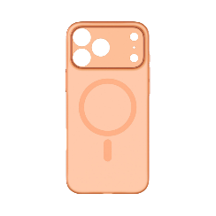 LITE SERİ İNCE TASARIM iPhone 17 Pro Max (Transparent Orange)
