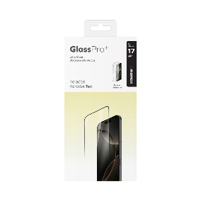 GlassPro+ Ultra Clear HD Temperli Cam Ekran koruyucu iPhone 17 Air (Black)