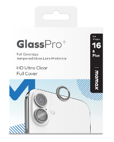 Tam kaplama Temperli CAM Lens Protector
iPhone 16 / iPhone 16 Plus (Black)