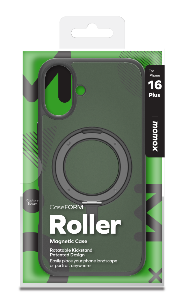 Roller CaseForm Magnetic Case iPhone 16 Plus (Black) 360 derece döner