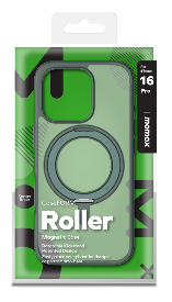 Roller CaseForm Magnetic Case iPhone 16 Pro (Green) 360 derece döner