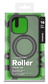 Roller CaseForm Magnetic Case iPhone 16 Pro Max (Black) 360 derece döner
