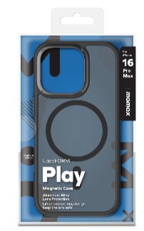 Play CaseForm Magnetic Case iPhone 16 Pro Max (Black)