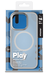 Play CaseForm Magnetic Case iPhone 16 Pro Max (Light Grey)