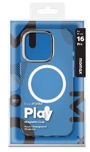 Play CaseForm Magnetic Case iPhone 16 Plus (Transparent)