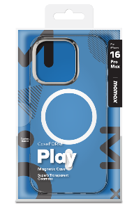 Play CaseForm Magnetic Case iPhone 16 Pro Max (Transparent)