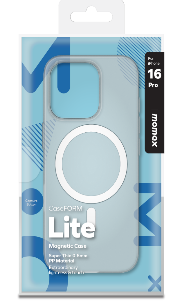 Ultra ince Lite CaseForm Magnetic Case iPhone 16 Plus (Transparent White)