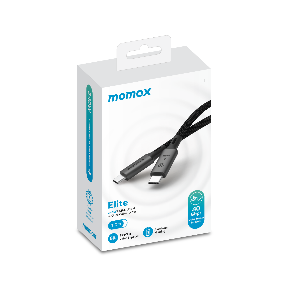 Elite 240W USB-C to C USB4 40Gbps cable 1m (Black)