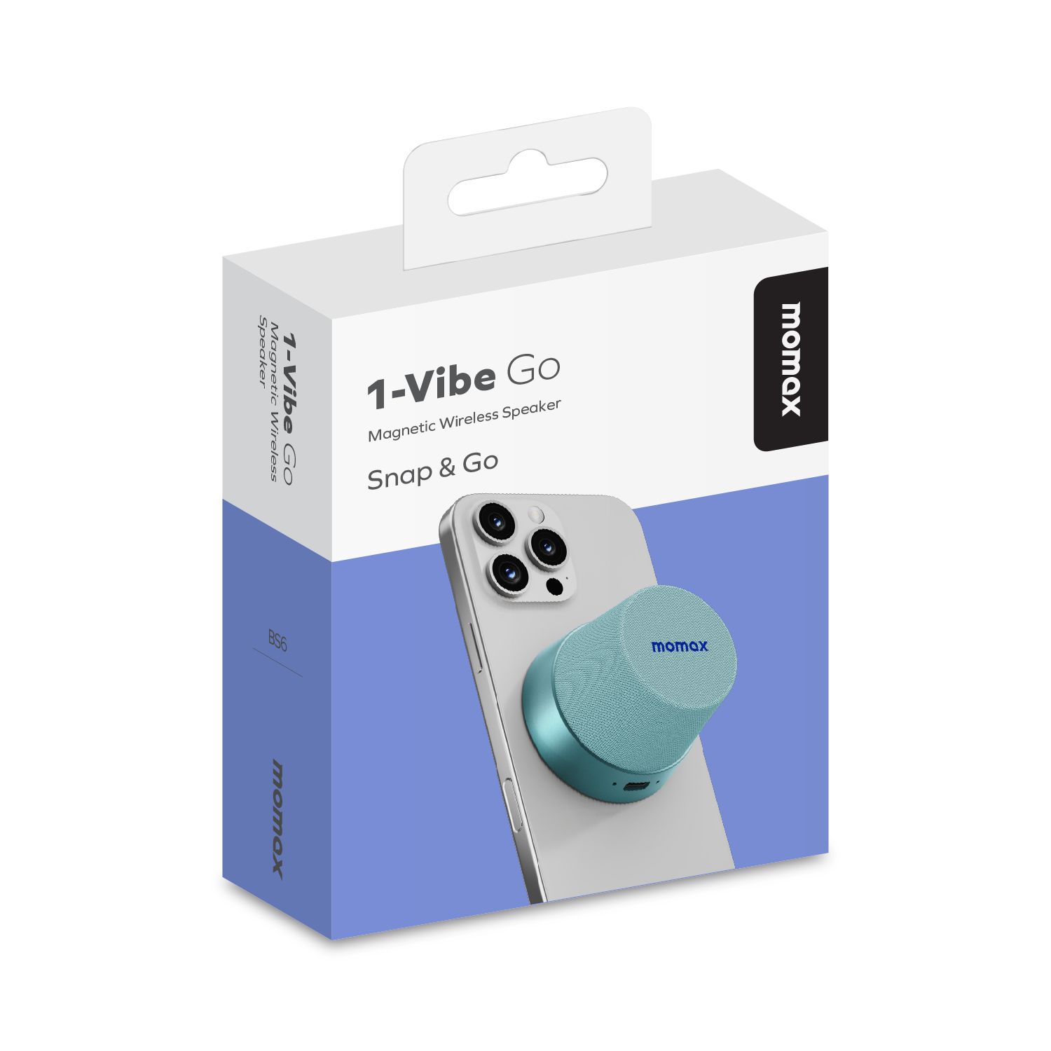 Vibe Go Magnetic Wireless speaker (Blue)