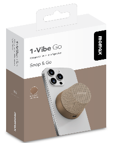 Vibe Go Magnetic Wireless speaker (Desert Titanium)