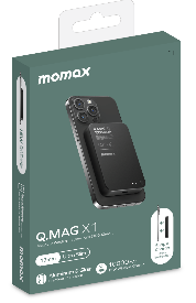 Q.Mag X1 10000mAh wireless battery pack (Black)