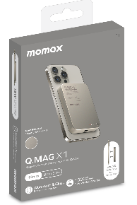 Q.Mag X1 10000mAh wireless battery pack (Titanium)