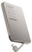 1-Power F.Pass+ 5000mAh Battery Pack with Built-in Cable and Magnetic attachment (Titanium)