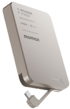 1-Power F.Pass+ 10000mAh Battery Pack with Built-in Cable and Magnetic attachment (Titanium)