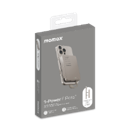 1-Power F.Pass+ 10000mAh Battery Pack with Built-in Cable and Magnetic attachment (Desert Titanium))