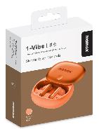 1-VIBE LITE True Wireless Noise Cancelling Earbuds (Orange)
