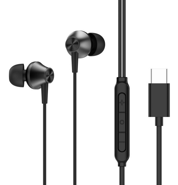 Wired In-ear Earphone Type C Black