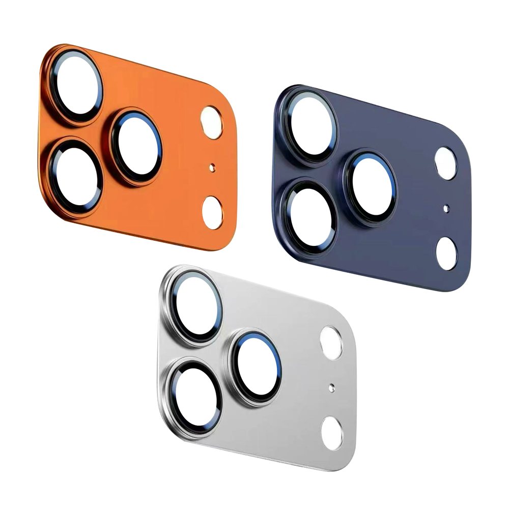 IPHONE 17 Pro Integrated Armor Metal Lens Protector Orange