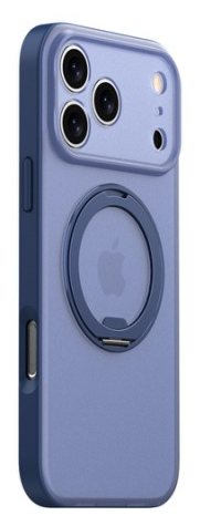 IPHONE 17 Phantom 360° Rotatable Kickstand Skin-Feel Case Blue