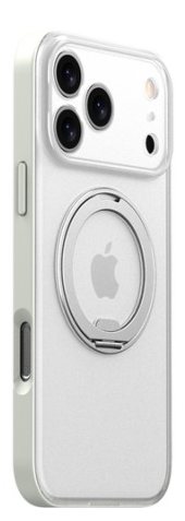 IPHONE 17Pro Phantom 360° Rotatable Kickstand Skin-Feel Case white