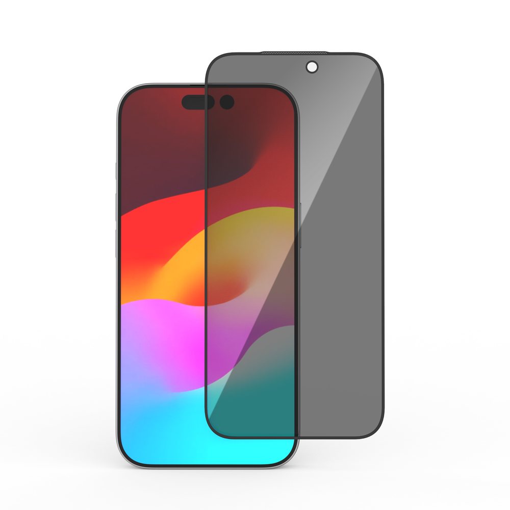 IPHONE 16PRO/17 3D Privacy tempered film 1pcs/box